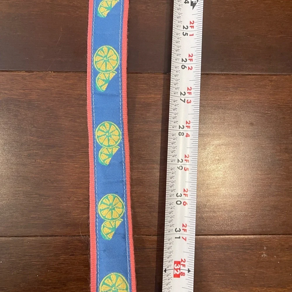 gu vintage retro talbots Lemon Pattern Belt xs